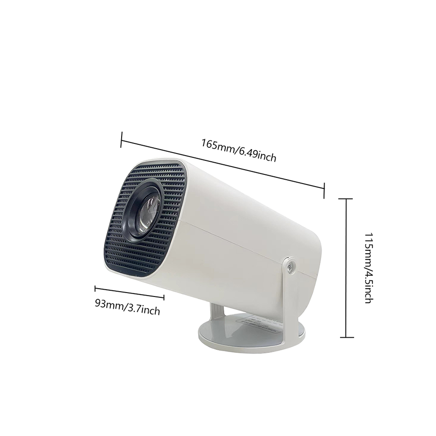 E100 Projector Dimensions