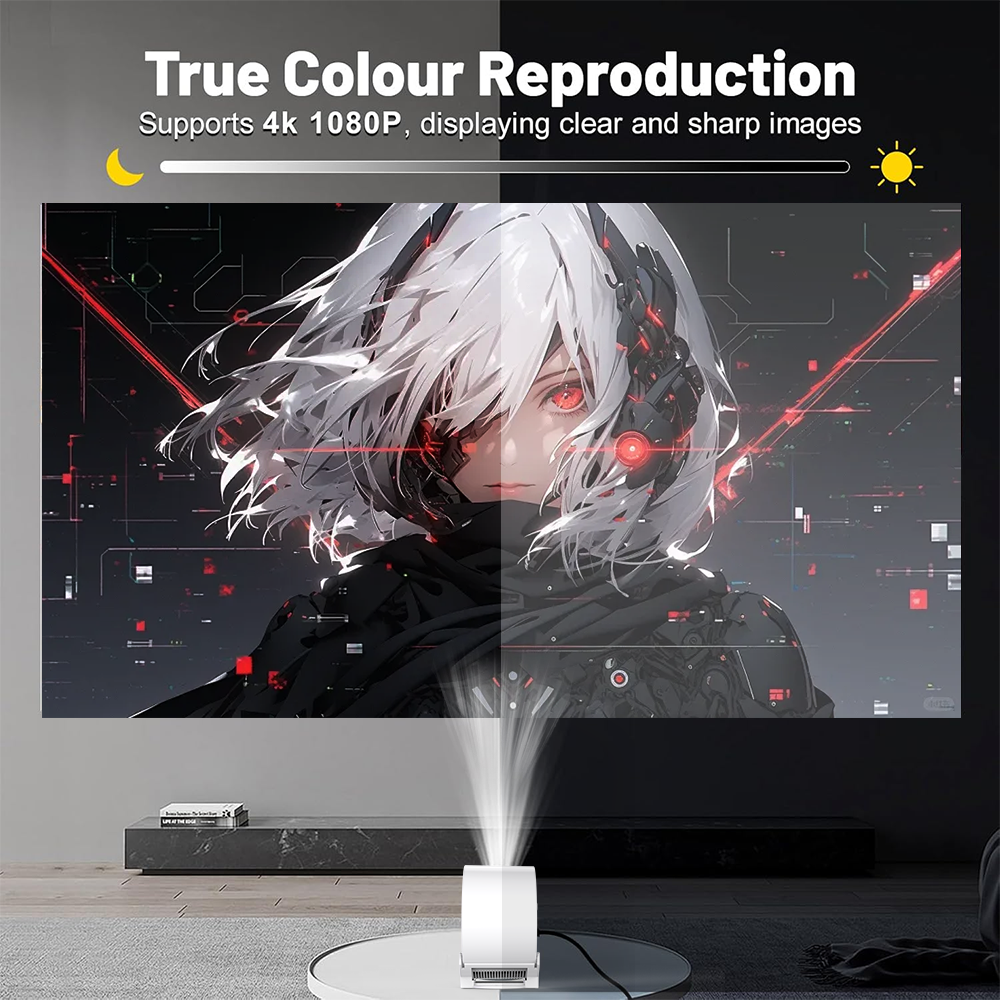 HRSZ04 Projector 1080P
