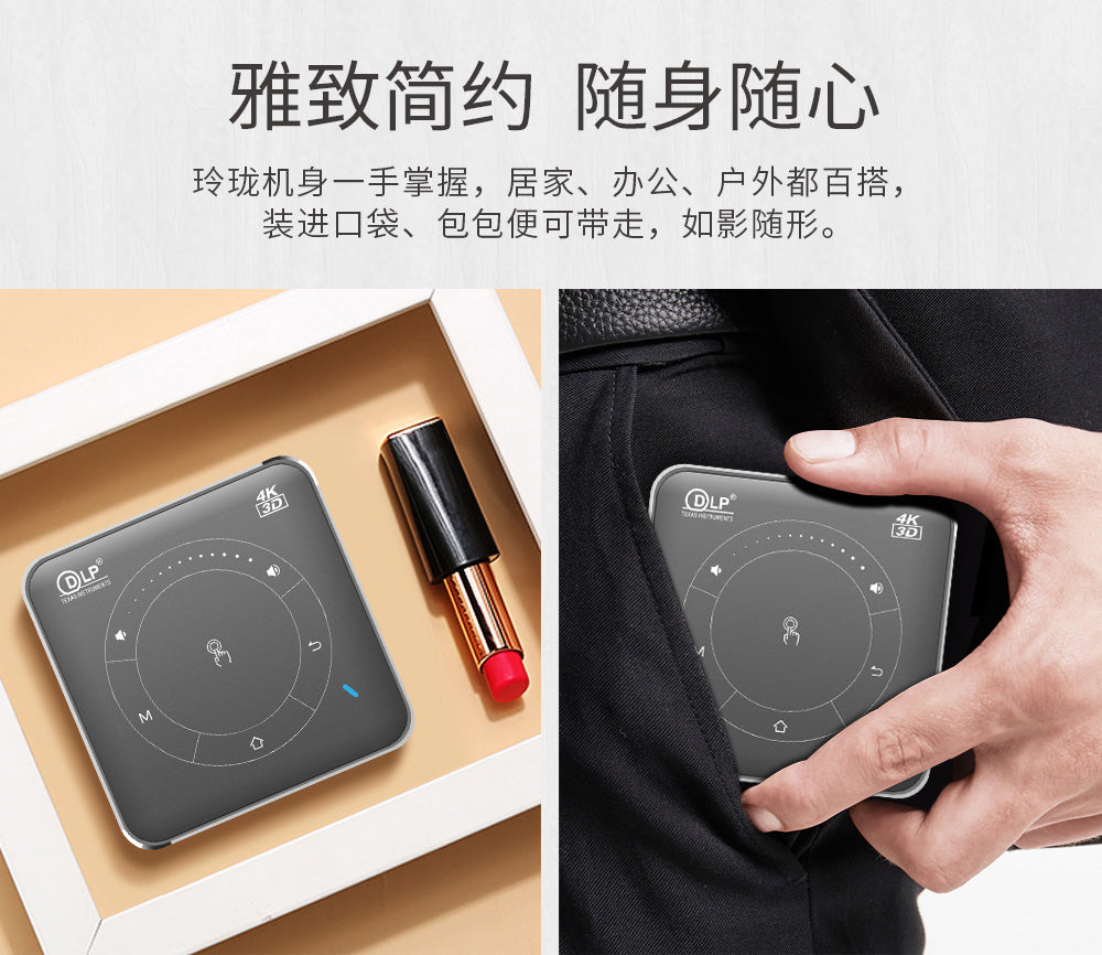 Easily Fits into the pant pocket best thing is the 3000MAH Battey