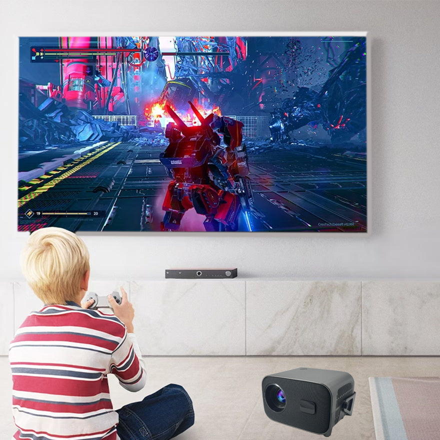 V8-Portable Projector Gaming Display