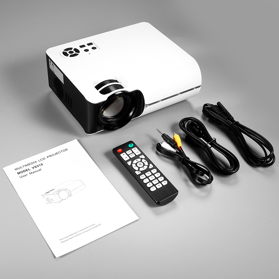 VS315 Projector and it's Accessories with Product Manual
