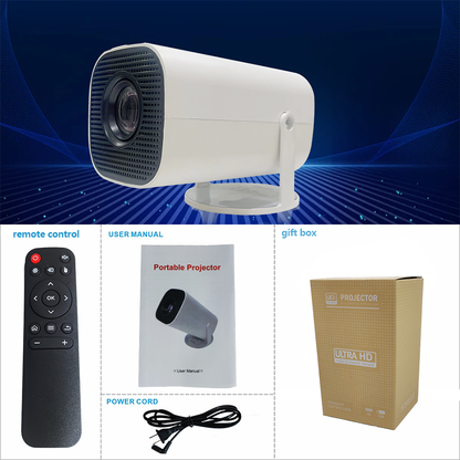 E100 Projector Accessories in a box
