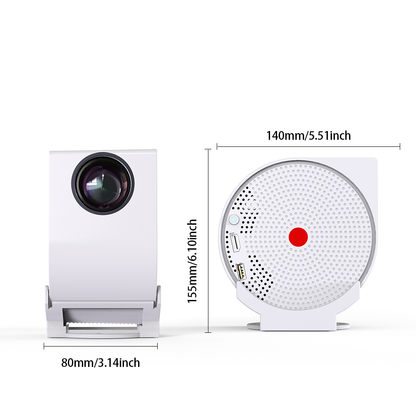 HRSZ04 Projector Product Dimension