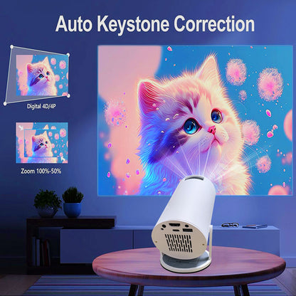 HY300 Mini Auto Keystone Correction