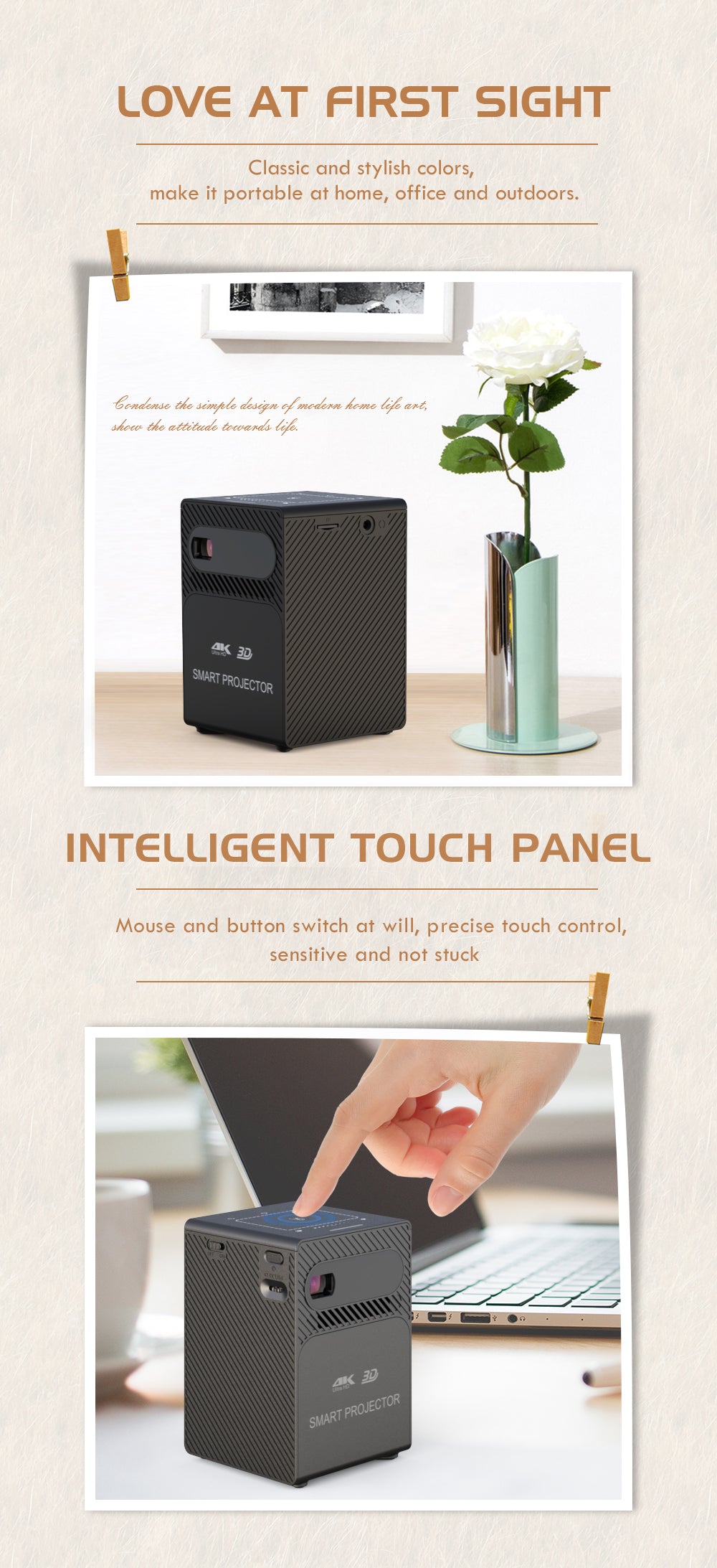 P18 Mini Projector Easy to Use