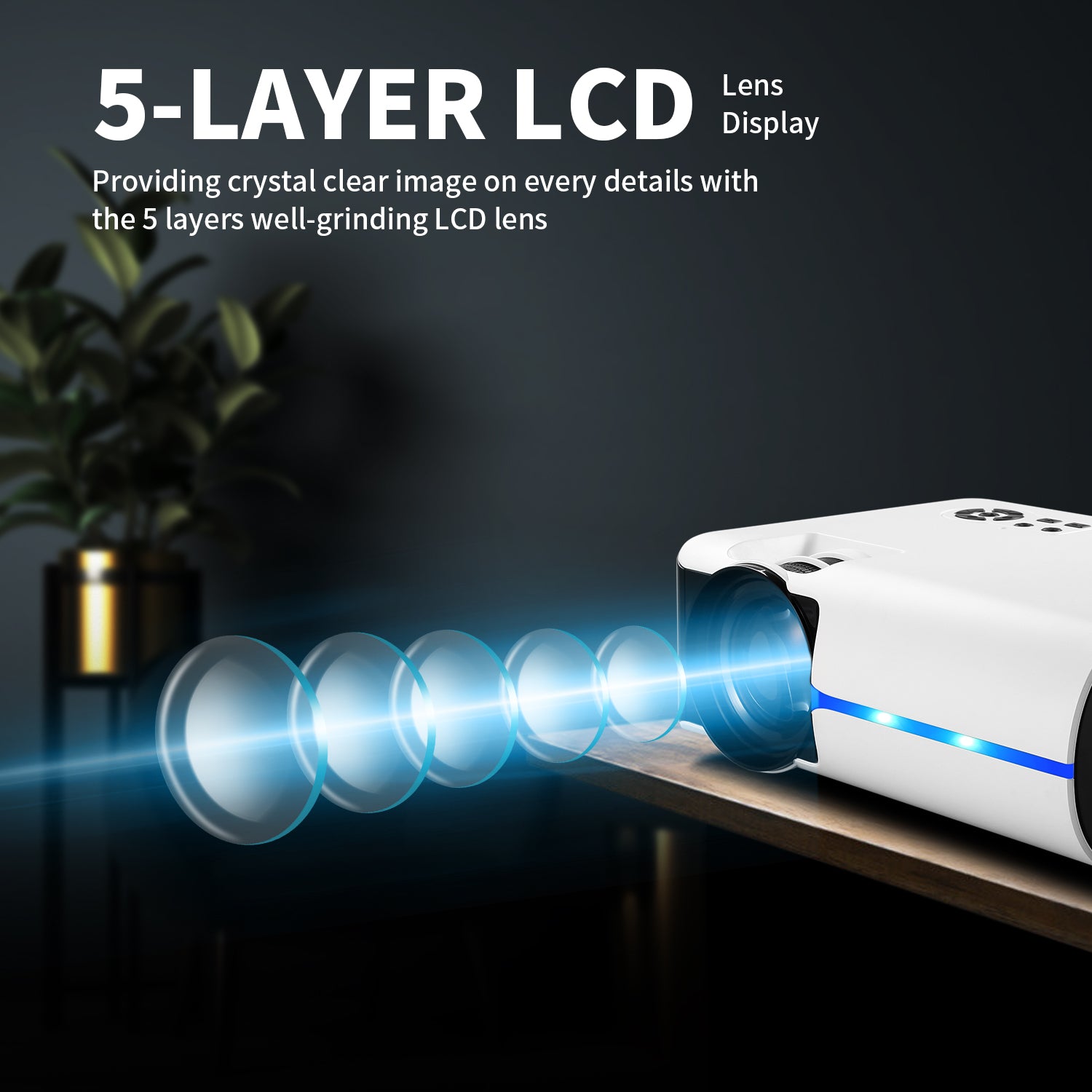 VS315 and it;'s 5-Layer Display Lens are provinding crystal clea imange on every detail