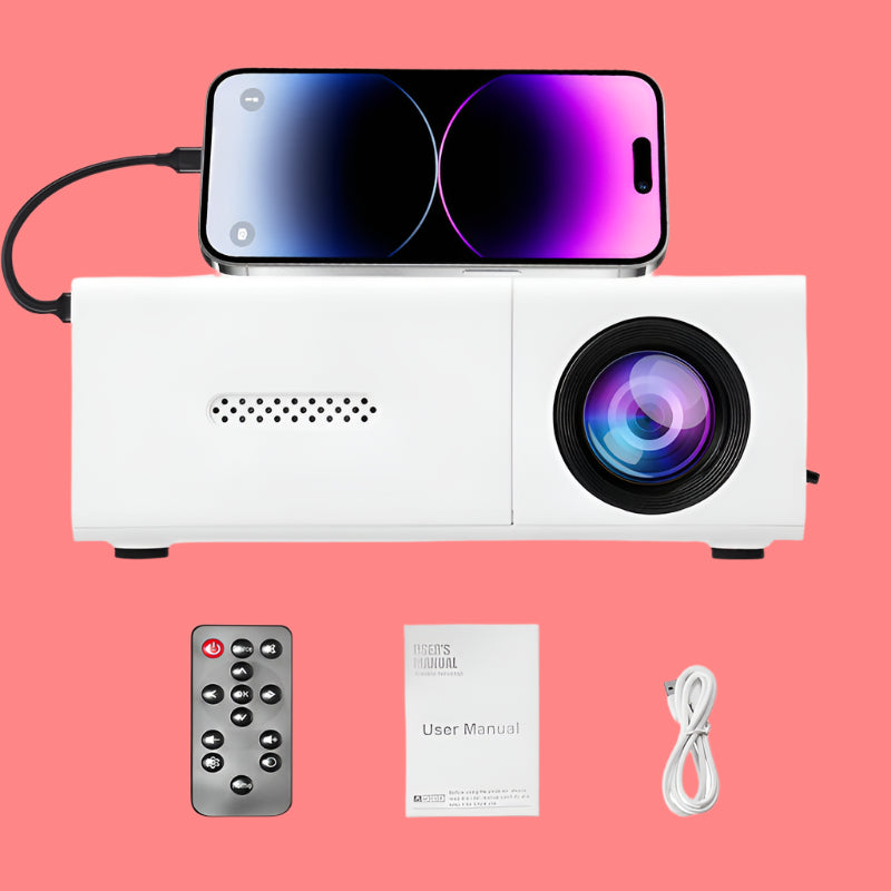 YG300 Best Pocket Projecto with Mobile and Accessories 