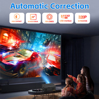 YG300 Black Pocket Projector Features of Projector Screen